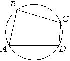 Четырёхугольник ABCD, вписанный в окружность